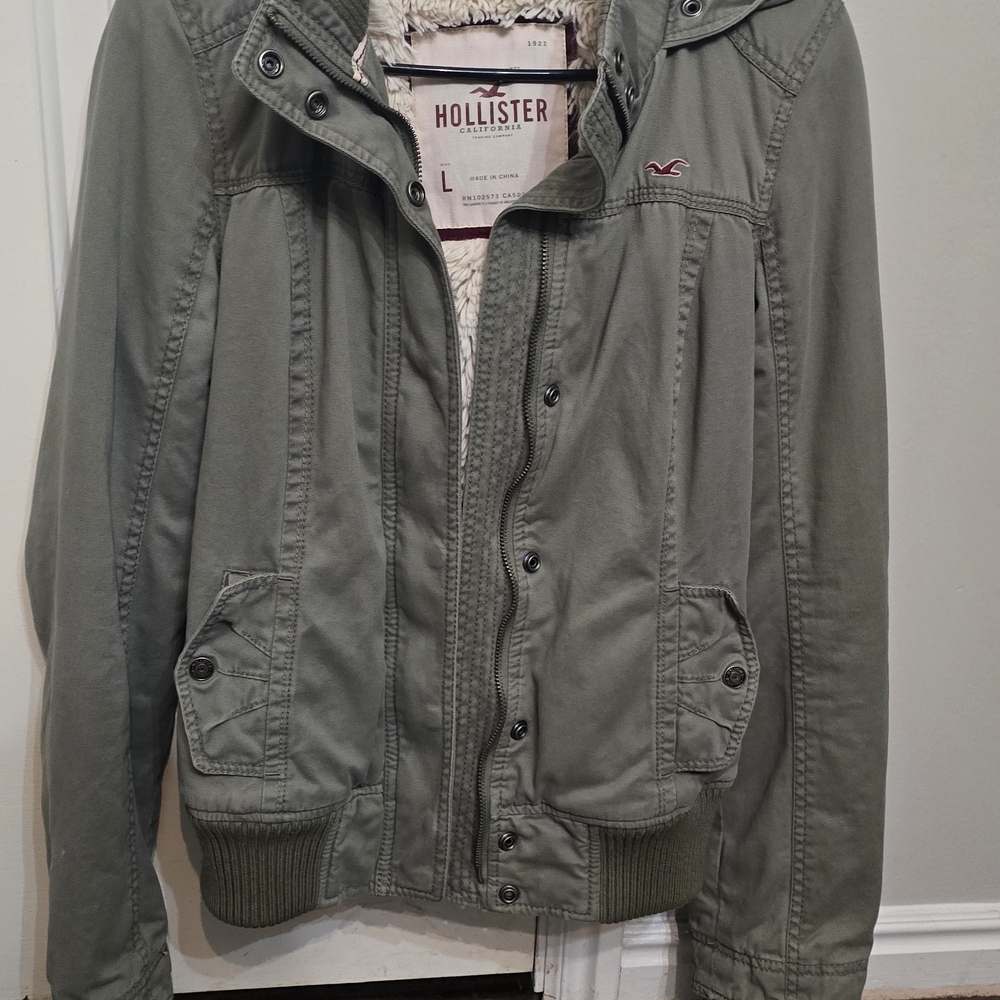 Hollister Olive Green Jacket